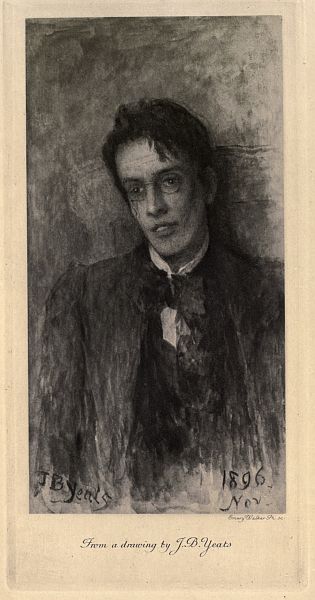 Yeats: Emery Walker, Ph. sc. From a drawing by J. B. Yeats
