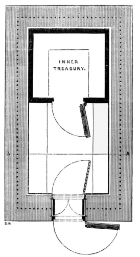PLAN OF STRONG-ROOM.