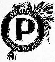 emblem: OPTIMUS MEANING THE BEST
