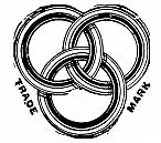 trademark: three interlocking rings