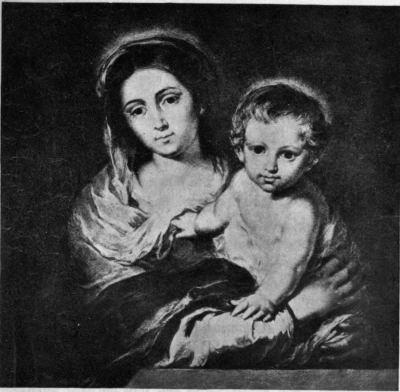 [Image not available: Virgin of the Napkin, Murillo]
