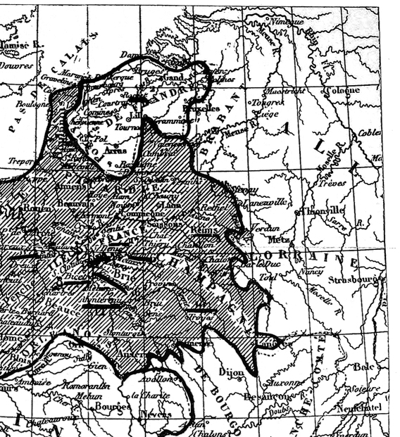 top-right of map