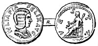Coin of Severus, Julia
