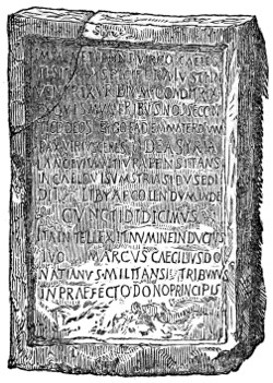 Inscription to the Syrian Goddess, Magna