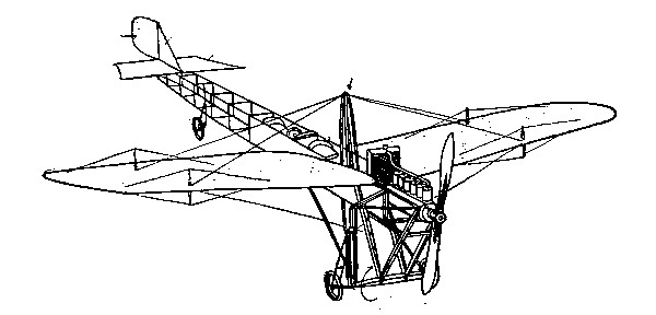 The Tellier Two-seat Six-cylinder Monoplane