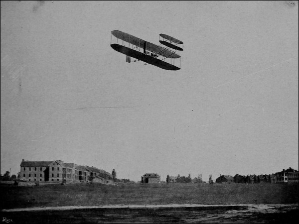 Orville Wright at Fort Myer, Va., 1908