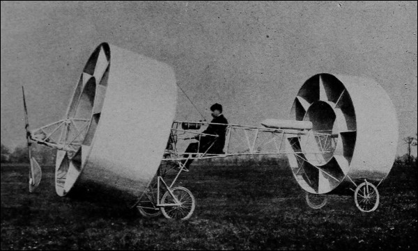 Giraudon's Wheel Aeroplane