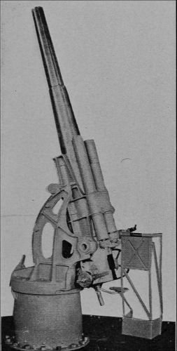 German Gun for Shooting at Aeroplanes