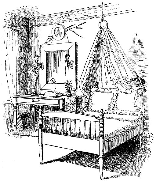 drawing of bedroom