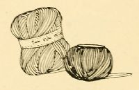 balls of yarn or thread