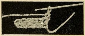 Photo of single crocheting