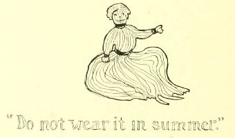 “Do not wear it in summer.”