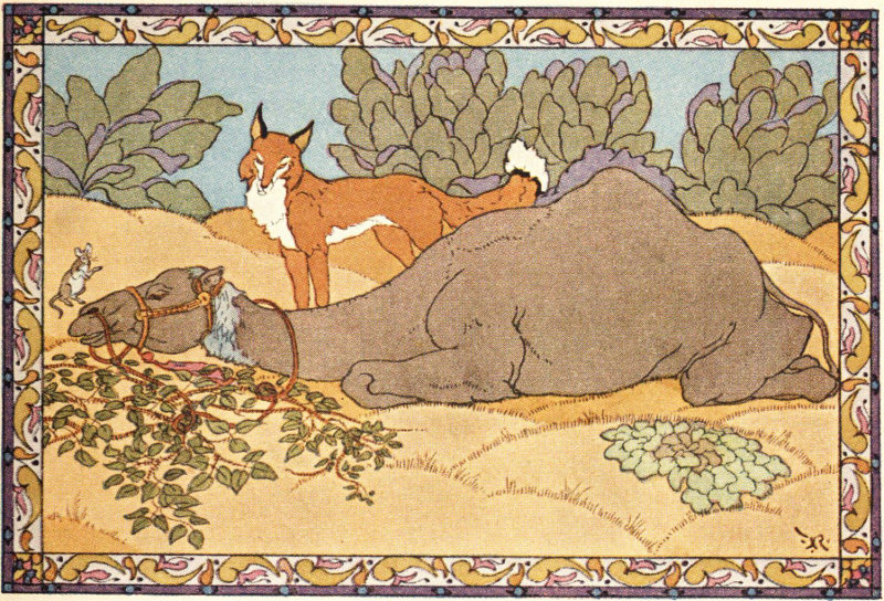 Camel, fox, and mice.