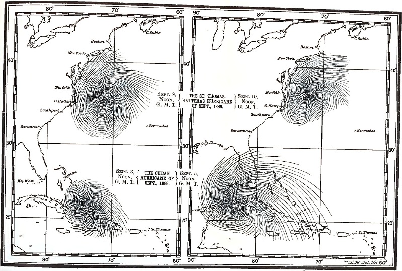 Pilot Chart North Atlantic July