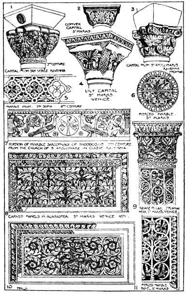Image unavailable: BYZANTINE ORNAMENT.      Plate 11.