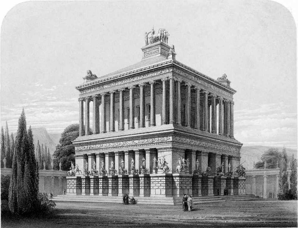 Mausoleum as restored.