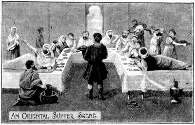 >An Oriental Supper Scene.