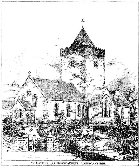 St David’s. Llanddewi-Brefi. Cardiganshire