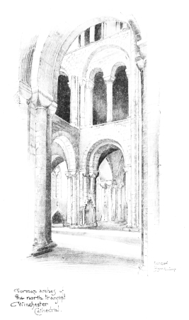 Image unavailable: Norman Arches of The North Transept.