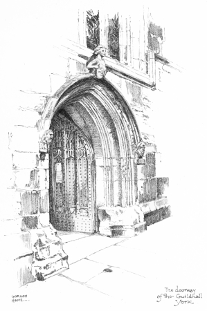 Image unavailable: Doorway of Tthe Guildhall.
