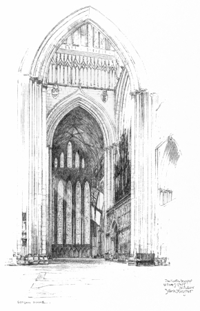 Image unavailable: The North Transept of the Minster.