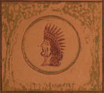 Drawing of the head of a Native American