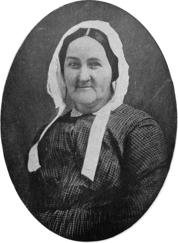 Picture of Walt's mother, Louisa (van Velsor) Whitman at sixty.