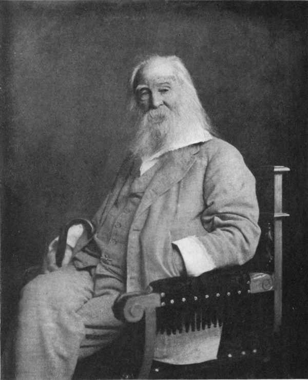 Picture of Whitman at seventy.