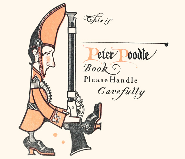 This is

  Peter Poodle Book

  Please Handle Carefully