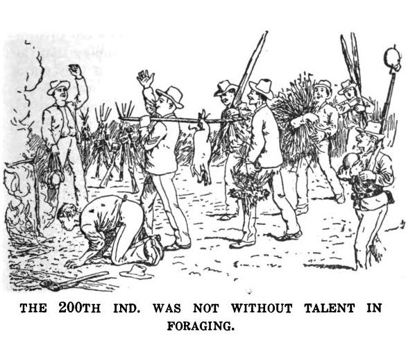 The 200th Ind. Was Not Without Talent in Foraging 169 