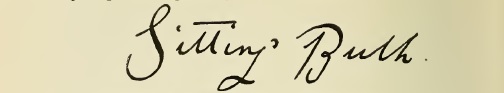 Sitting Bull's Autograph