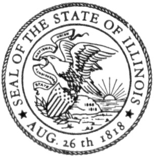 SEAL OF THE STATE OF ILLINOIS ★ AUG 26th 1818