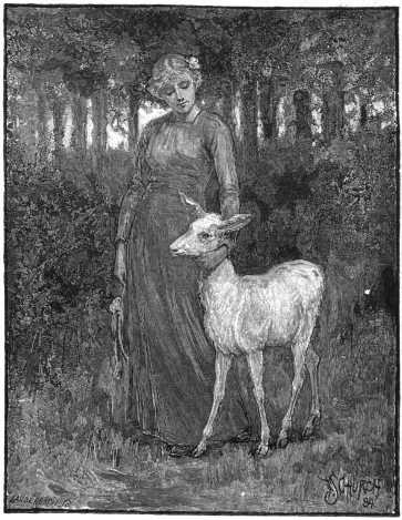 Lady Clare and her doe