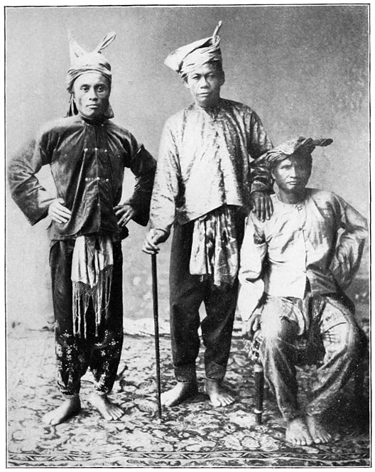 Moro Chiefs from Mindanao.