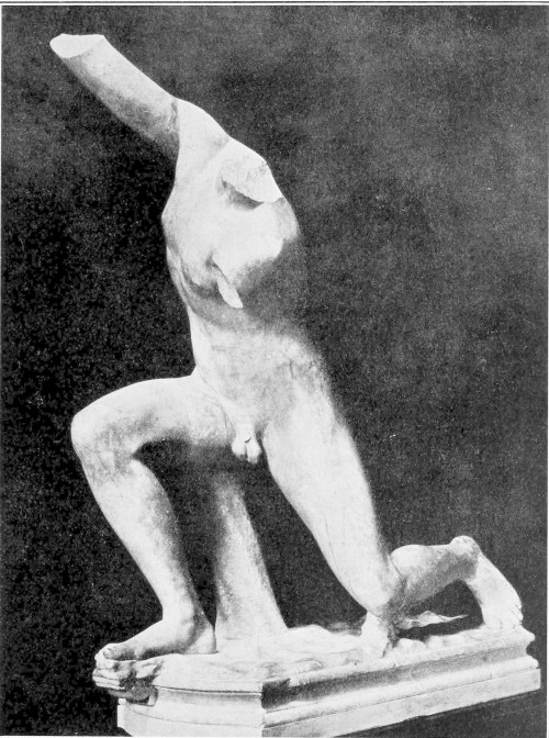 Statue of a Kneeling Youth.