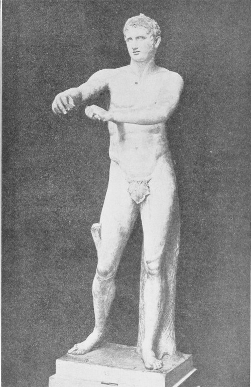 Statue of the Apoxyomenos.