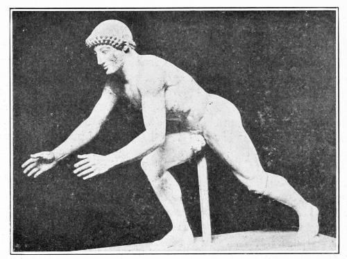 Figure, from the East Pediment of the Temple on
Aegina.