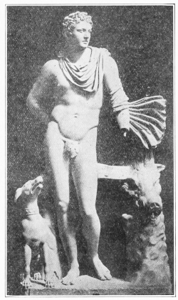 Statue of the so-called Meleager.