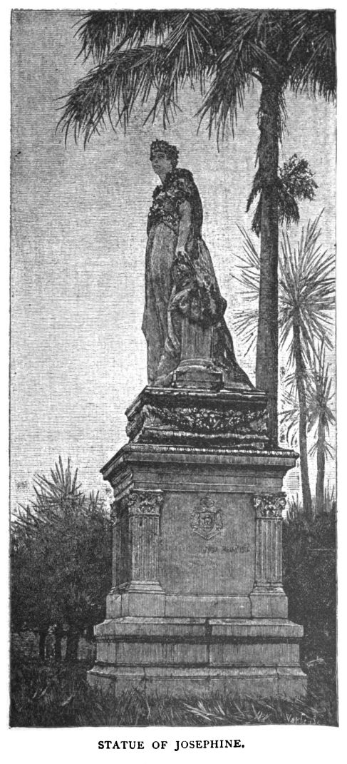 Statue of Josephine. 