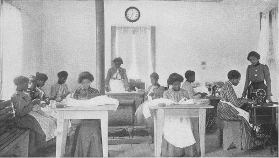 A SEWING-CLASS AT SNOW HILL