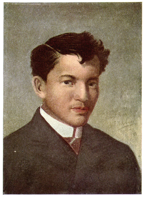 The Portrait of Rizal in 1883 Painted in Oil by Felix Resurreccion Hidalgo.