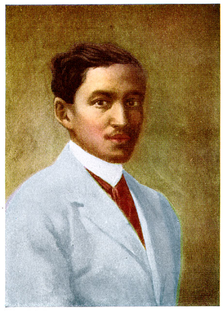 The Portrait of Rizal, Painted in Oil by Juan Luna in Paris.