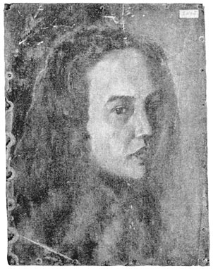 Rizal’s sister Saturnina. Painted in oil by José Rizal while in Santo Tomás University.