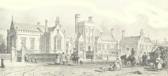 The School, Bedford, as it was in 1831