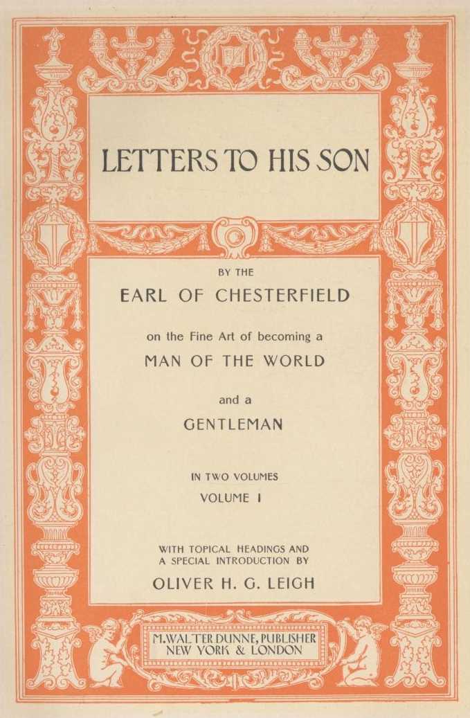 Quotes and Images from Chesterfield's Letters to His Son Earl of Chesterfield
