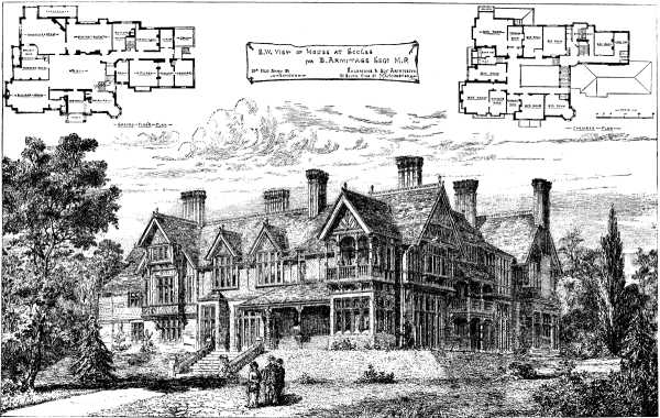 SUGGESTIONS IN ARCHITECTURE.--AN ENGLISH COUNTRY RESIDENCE.
