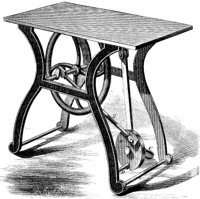 GOODES' IMPROVED TREADLE MOTION.