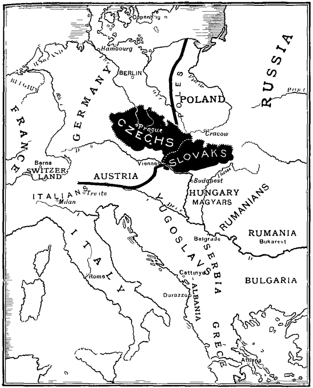 The International Position Of The Czecho Slovak Republic In Future Europe