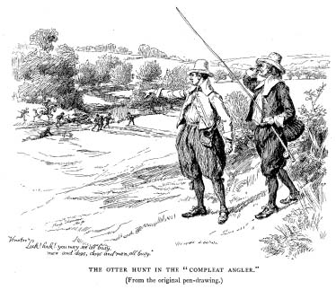 The Otter Hunt in the Compleat Angler