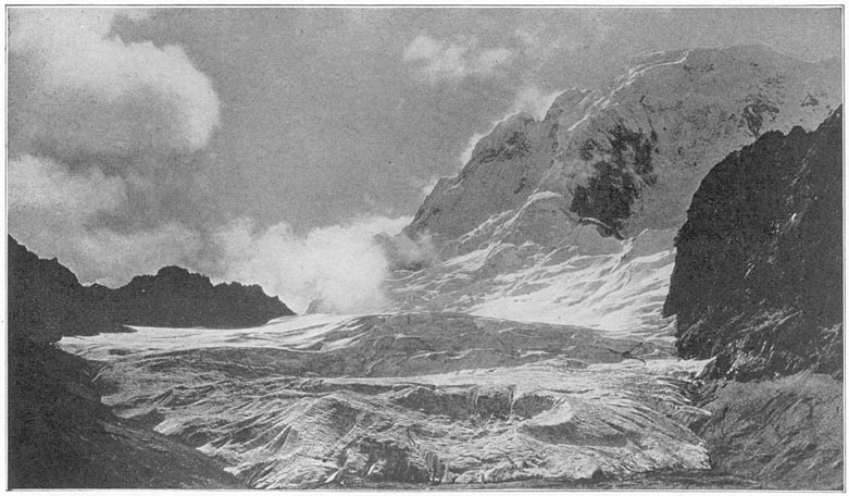 Grosvenor Glacier and Mt. Salcantay
